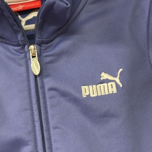 Puma girls zip up‎ track jacket size large - Picture 2 of 5